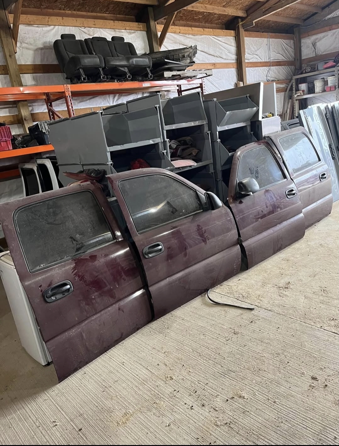 rust free 99-07 chevy doors