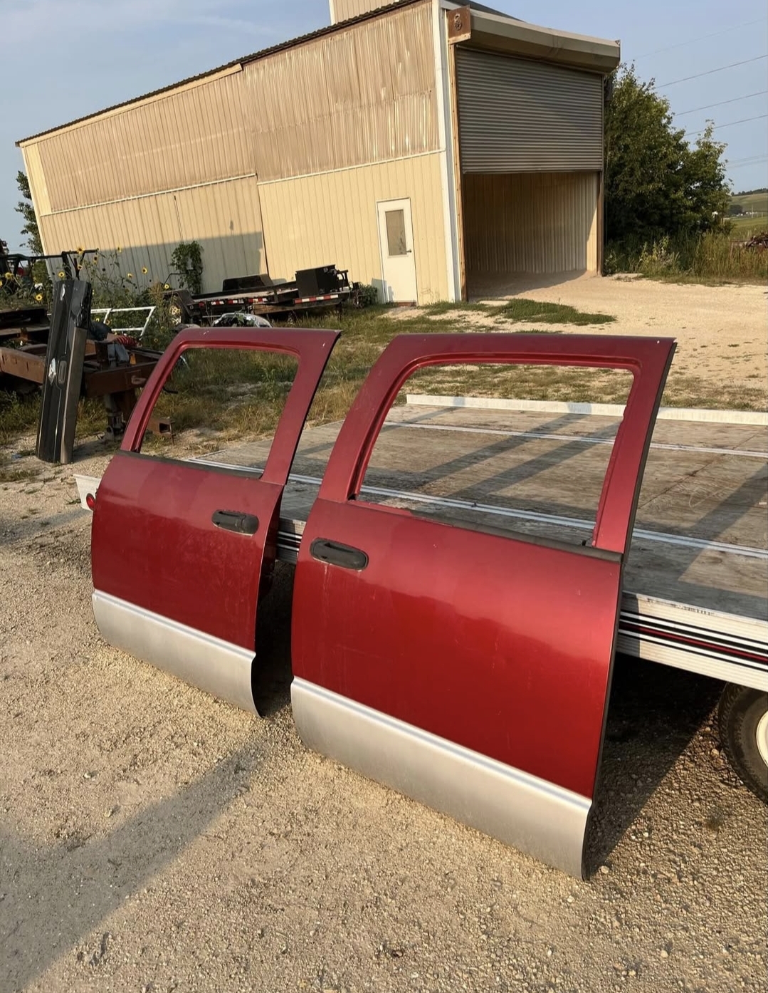 06-09 dodge mega cab rear doors Rust Free