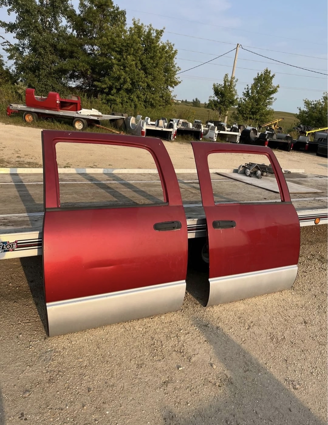 06-09 dodge mega cab rear doors Rust Free - Image 3