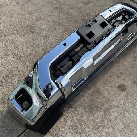 2024 2025 Chevy Silverado 2500 3500 Factory Chrome Front Bumper w/ Sensor Hole