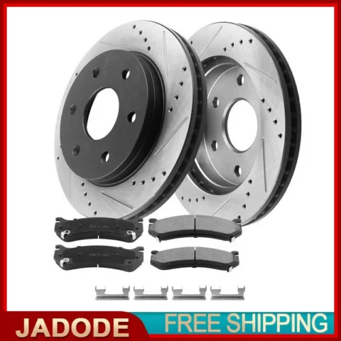 Front Brake Rotors — Chevy Silverado 1500 (1999–2013) Pair