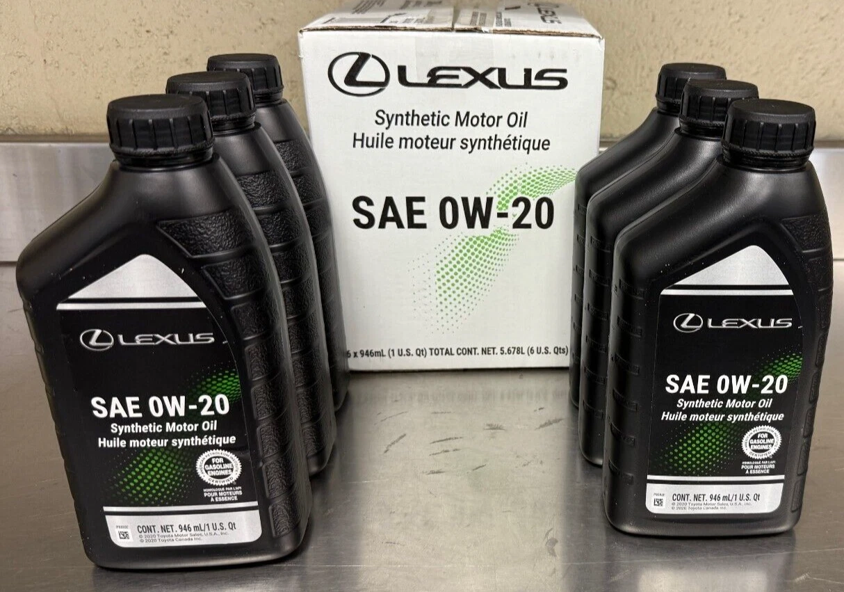 Full Synthetic Engine Oil 0W-20 — 5L Jug — Newer Ford & Toyota Trucks