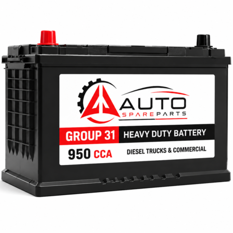 Group 31 Heavy Duty Battery — 950 CCA — Diesel Trucks & Commercial