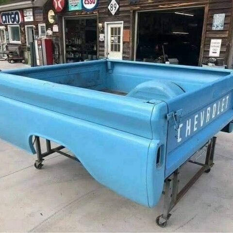 1960–1966 Chevrolet C10 Short Bed - Rust-Free Original OEM Fleetside Bed