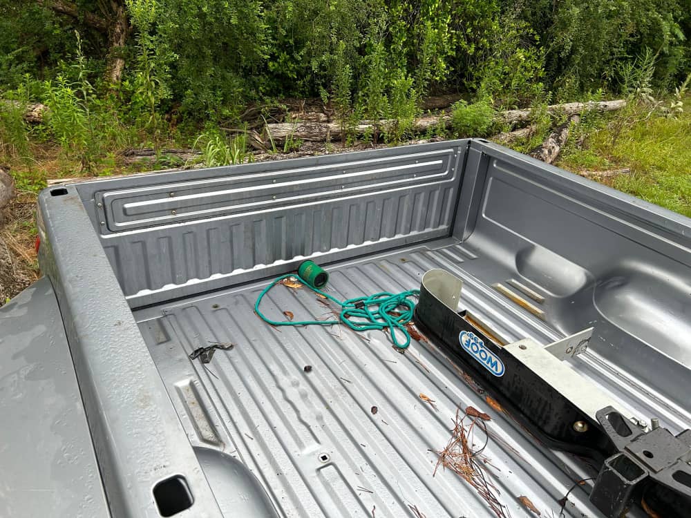 1992–1996 Ford F-350 Dually Truck Bed - Rust-Free OEM Gray DRW Bed - Image 4