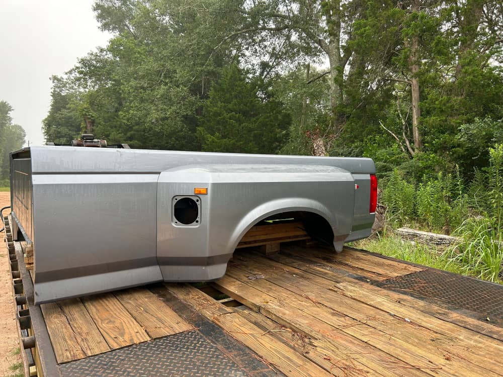 1992–1996 Ford F-350 Dually Truck Bed - Rust-Free OEM Gray DRW Bed - Image 2