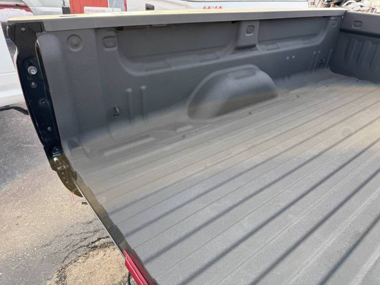 2014–2018 GMC Sierra 3500HD Denali 8-Foot Dually Bed - OEM Black DRW Long Bed - Image 9