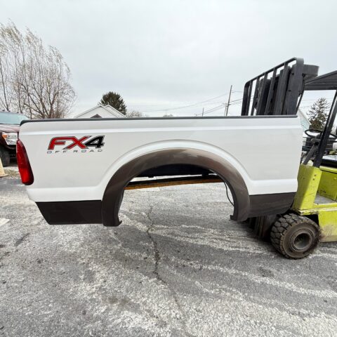 11-16 Superduty 6’9” short bed Pearl White/ Caribou #12706 - product photo 1