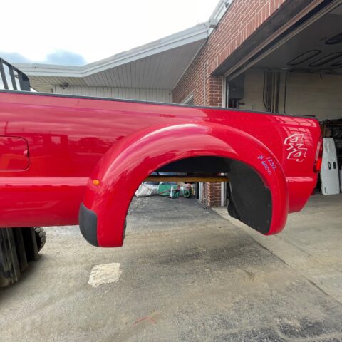 2011-2016 Superduty DRW 8’ Bed Vermillion red F1 #1232 - product photo 1