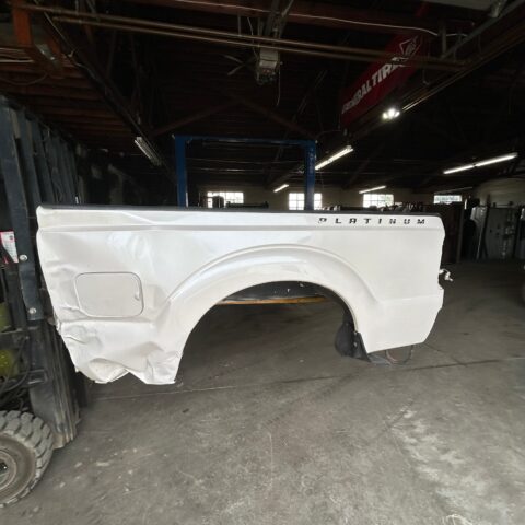2011-2016 Ford Super Duty Short bed 6’9” Pearl White UG - product photo 1