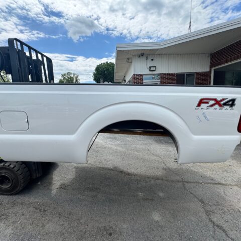 11-16 Superduty 8’ Bed Pearl White UG #12711 - product photo 1