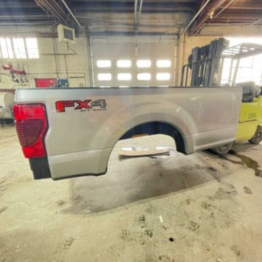 2022 Ford F250 350 8' Bed Takeoff Iconic Silver code JS BED ONLY New Takeoff - product photo 1