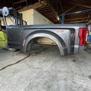 2017 2018 2019 f350 DRW 8' Bed BED ONLY Magnetic Gray J7 - product photo 1